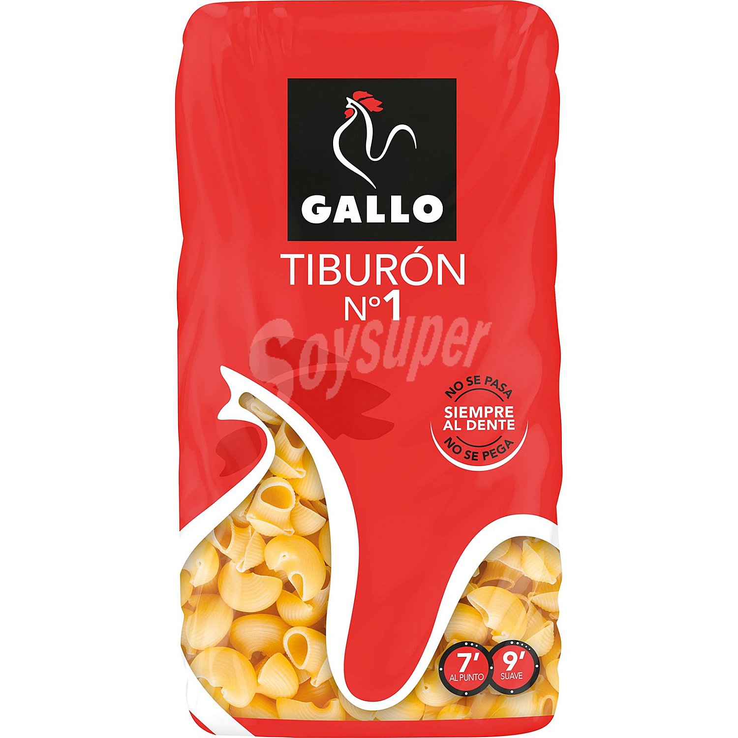 Pasta tiburón Nº 1 gallo