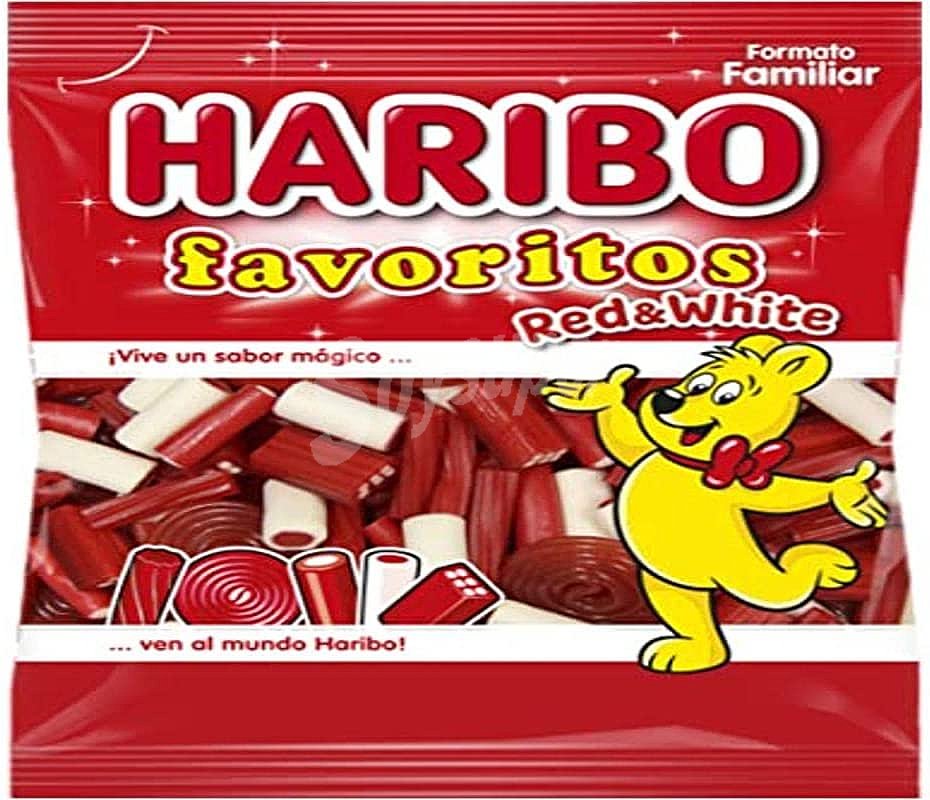 Golosinas favoritos red&white Haribo