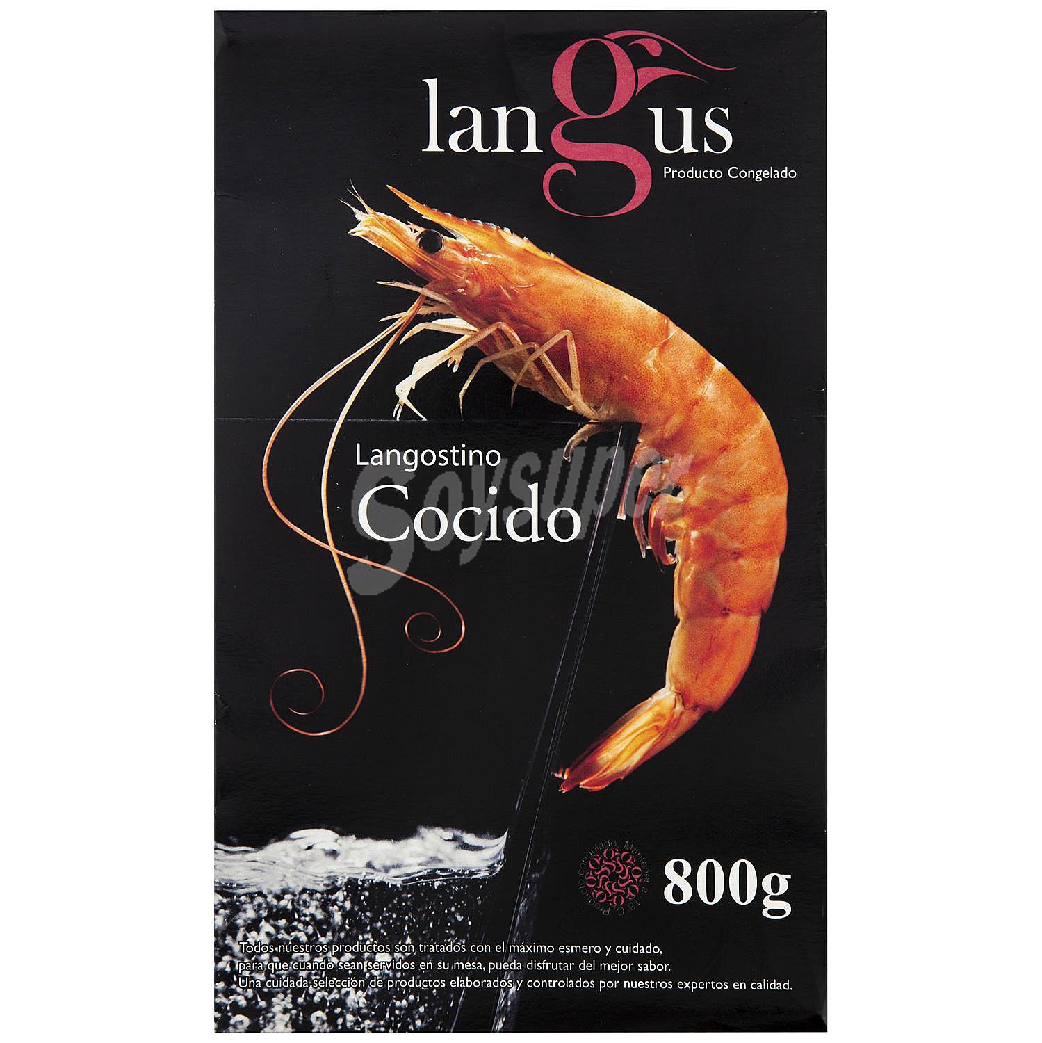 Langostino cocido congelado 24/32 Langus