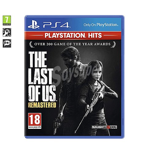 Juego The last of us para Playstation 4. Género: acción. pegi: +18