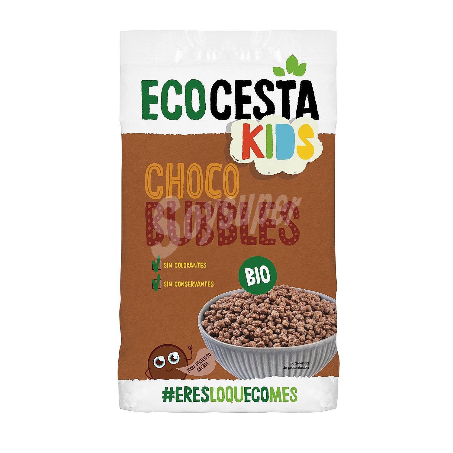 Bolitas de cereales con cacao ecológico Ecocesta