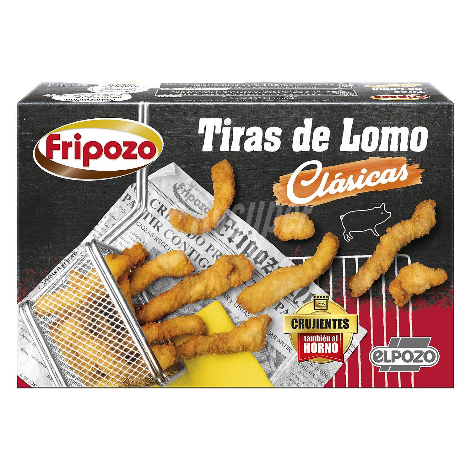 Tiras de lomo crujientes clásicas