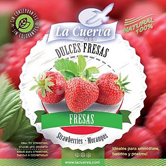 LA cuerva Fresas dulces ultracongeladas y 100% naturales LA cuerva