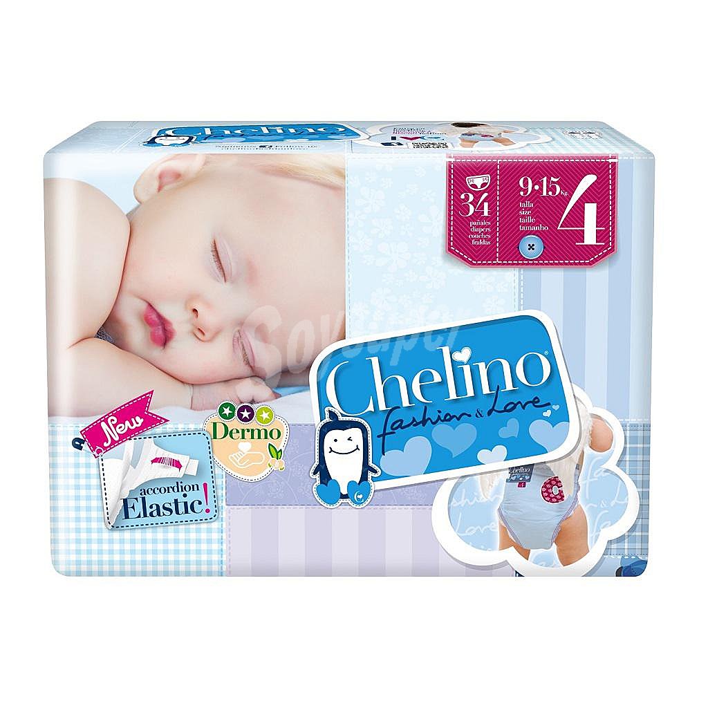 Pañales Chelino Talla 4 (9-15 kg)