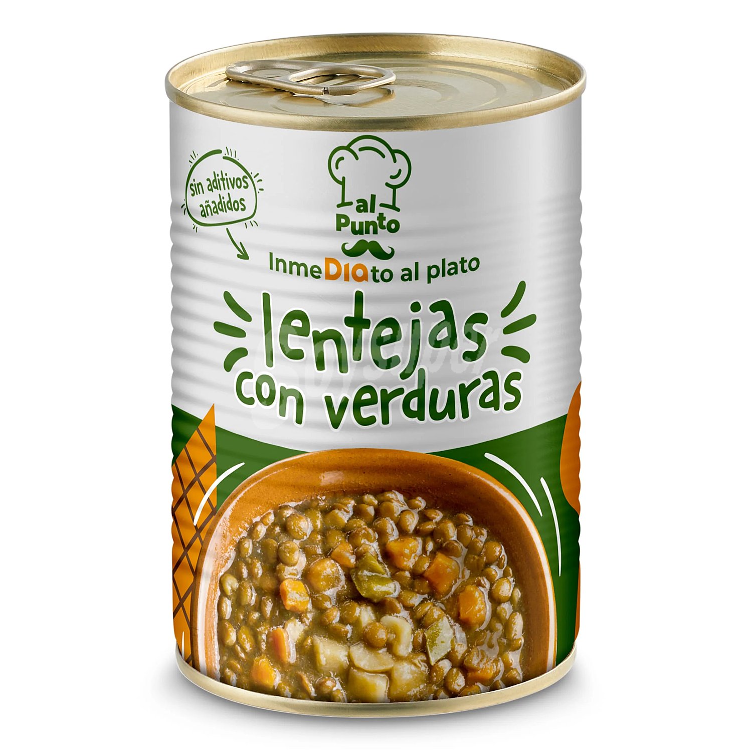 Lentejas con verduras Al Punto