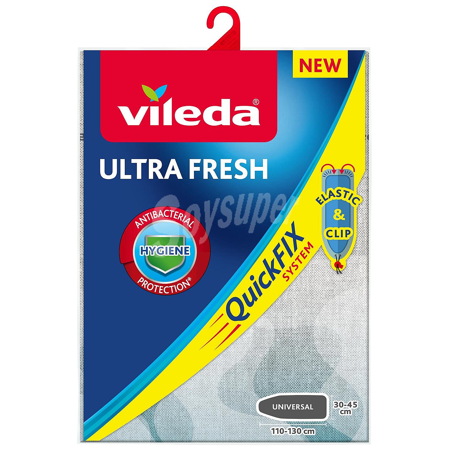 Funda Tabla de Planchar Antibacterias Ultra Fresh Quick Fix