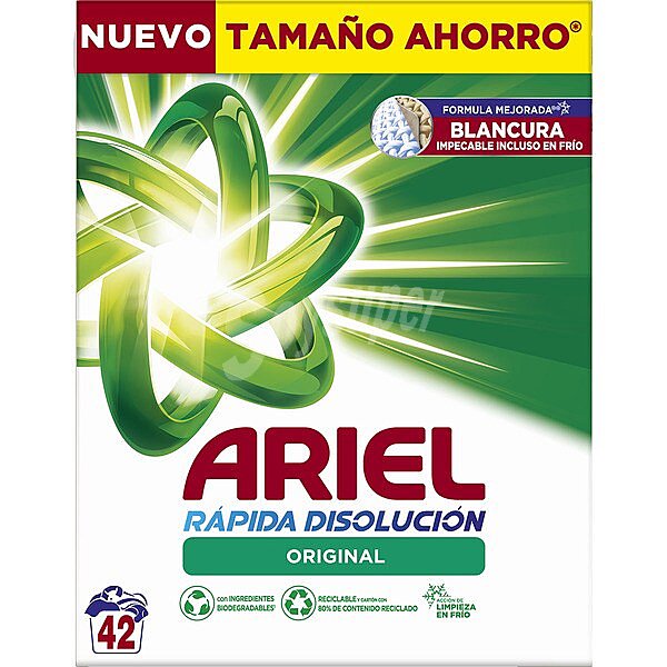 Actilift Original detergente máquina polvo