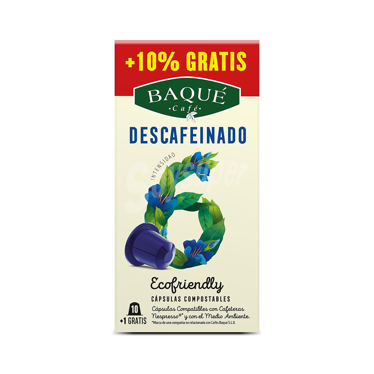 Café descafeinado compostable Int. 6