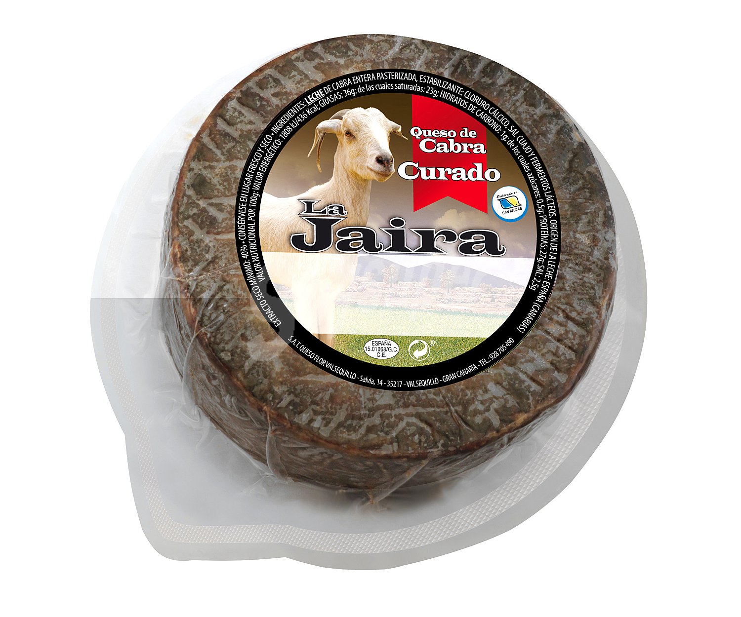 Queso de cabra curado