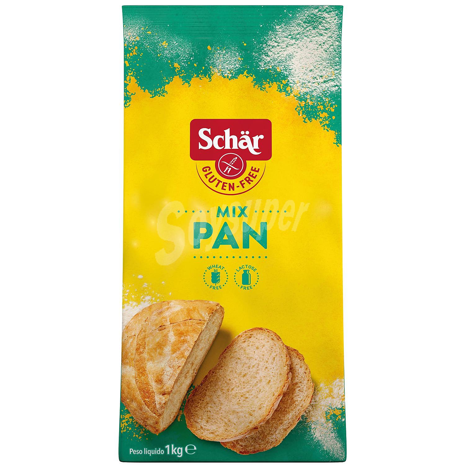 Preparado para pan Schär sin gluten y sin lactosa