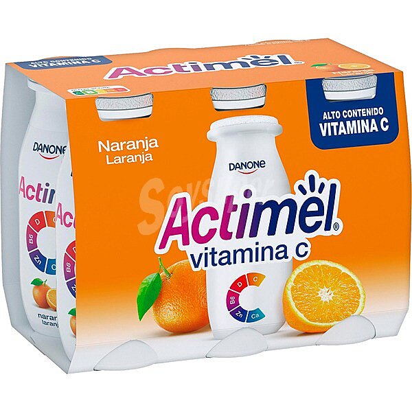 L. Casei de naranja con vitamina C