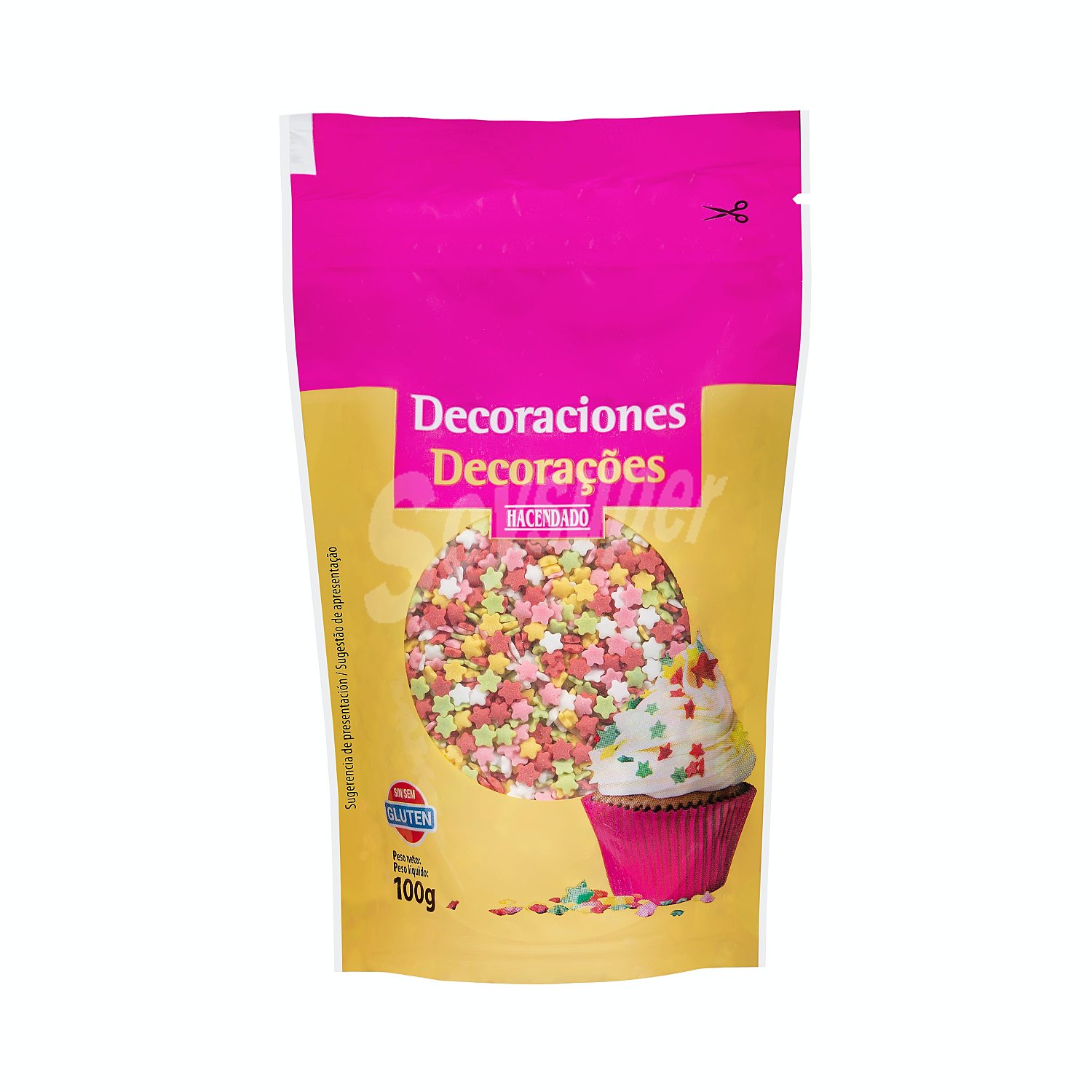 Decoración de colores para repostería 