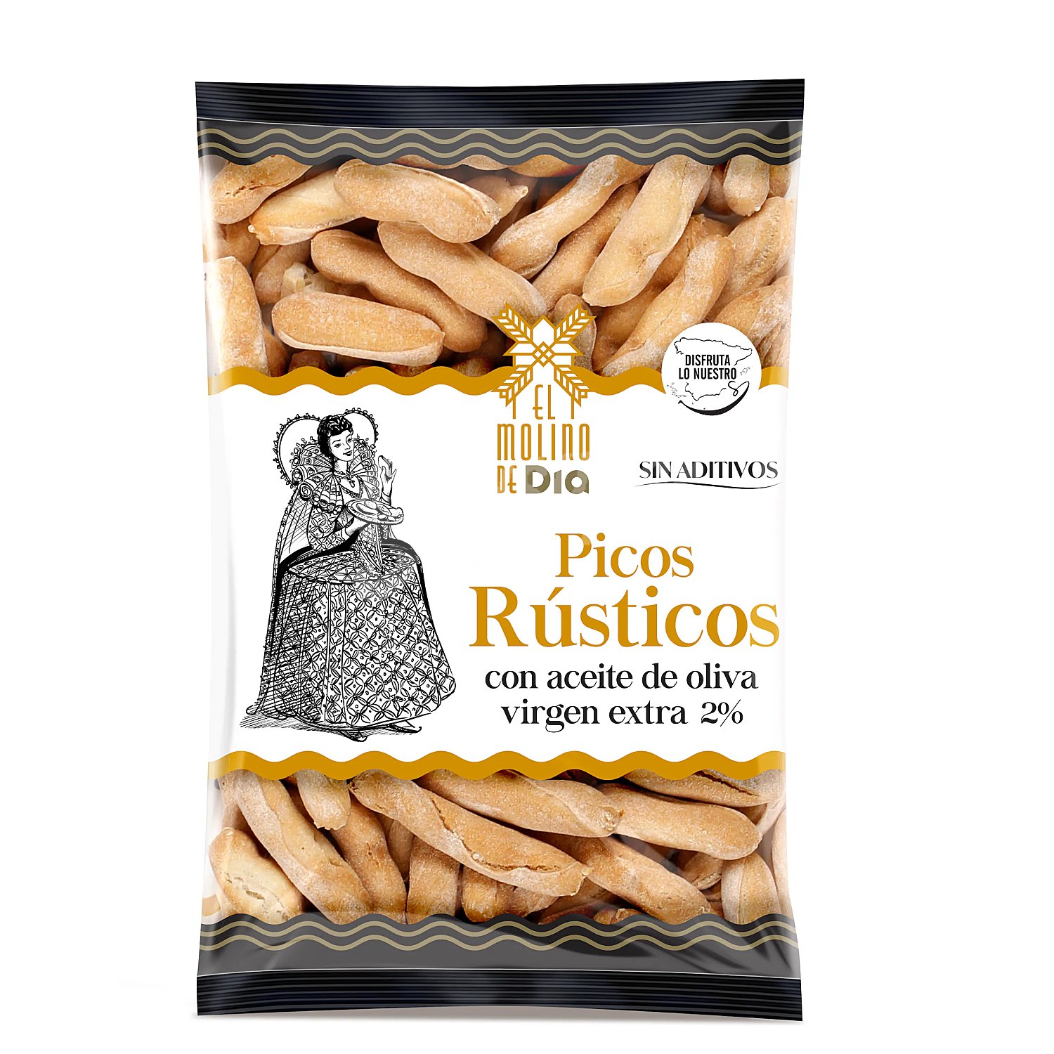 Picos rústicos con aceite de oliva El molino de Dia