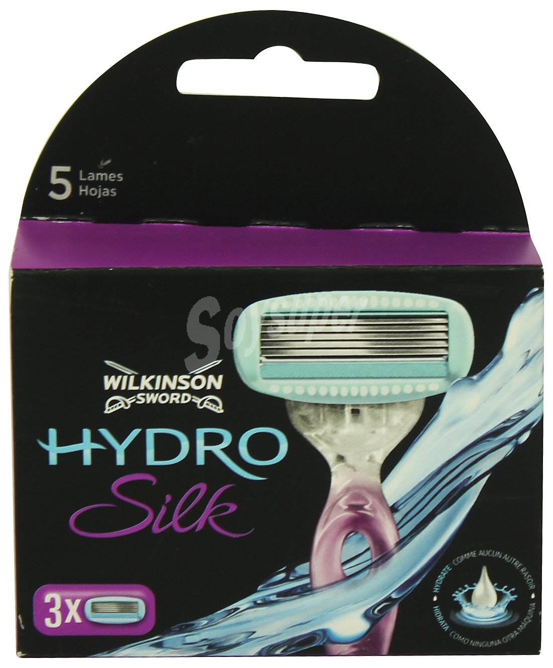 Recambio cargador depilacion mujer hydro silk 5 hojas