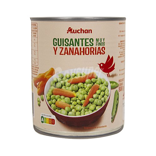 Producto alcampo Guisantes muy finos, con zanahorias producto alcampo