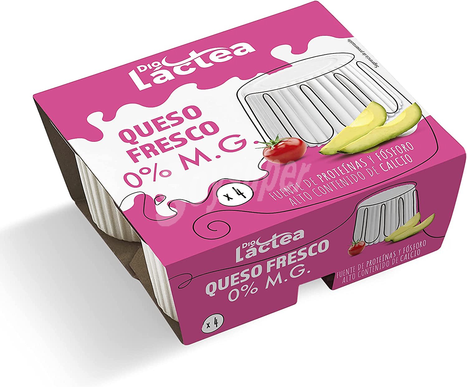 Queso fresco 0% m.g Dia Láctea tarrina