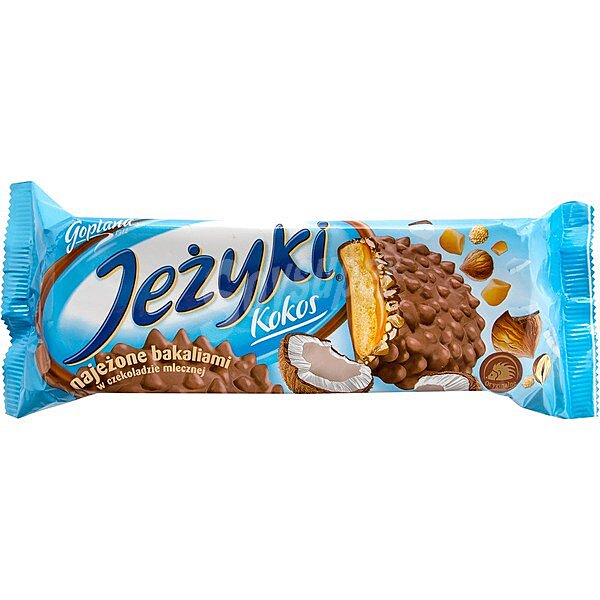 Jesuki Kokos galletas con caramelo rellenas crema de avellanas y coco