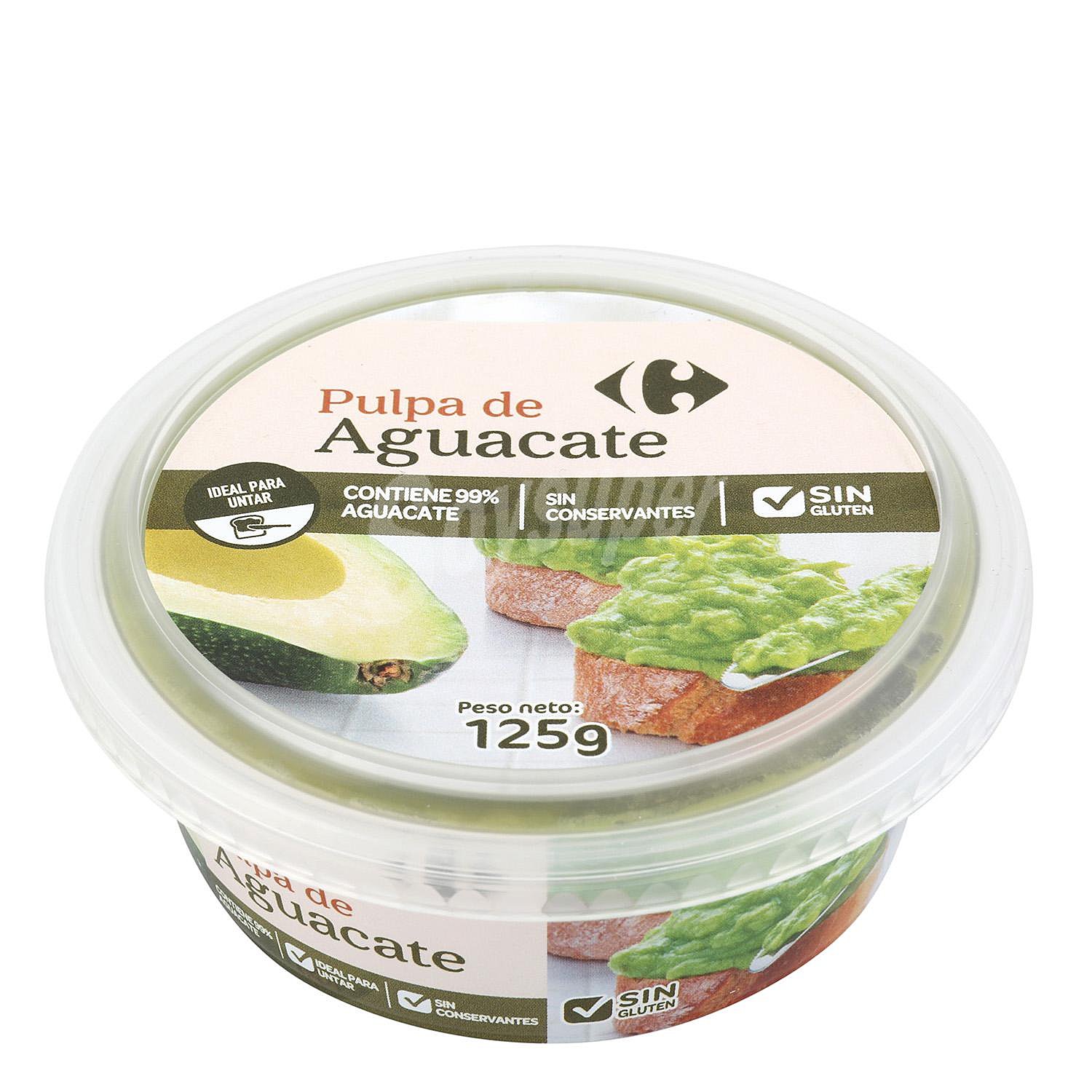 Pulpa de aguacate Carrefour