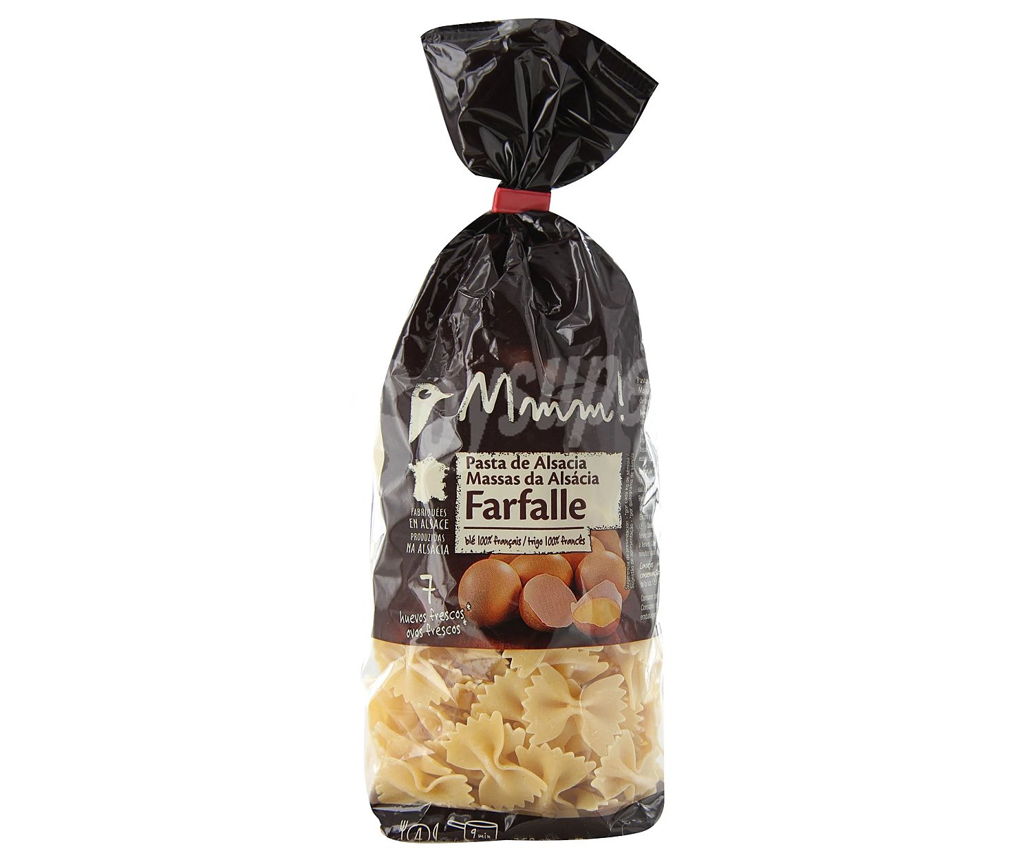 Pasta Farfalle al huevo