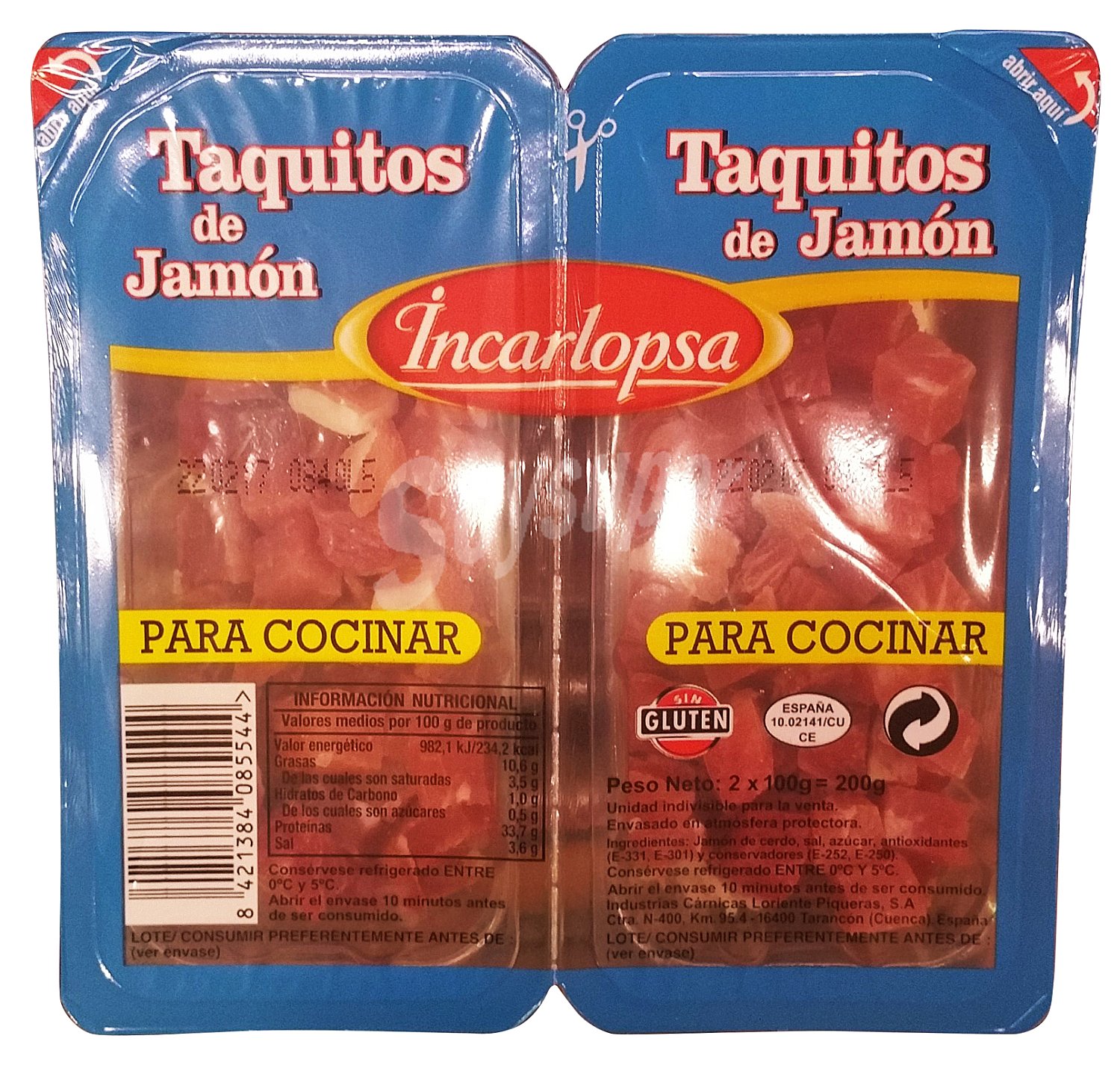 Taquitos de jamón