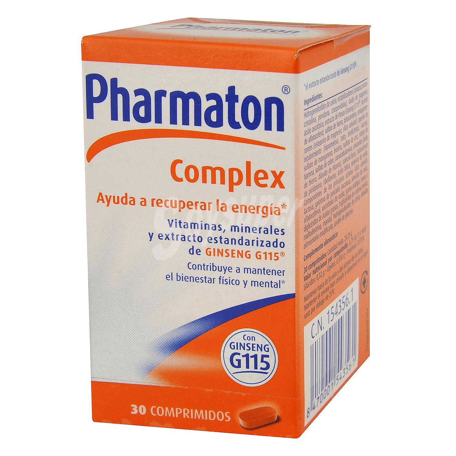 Vitaminas Pharmaton Complex