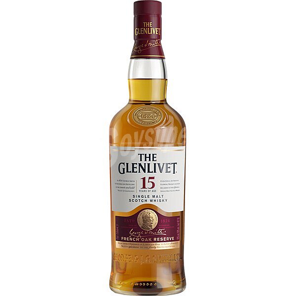 Whisky escocés de malta 15 años