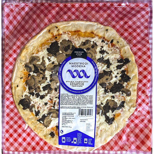 Tartufo Premium familiar pizza de trufa y champiñón modena