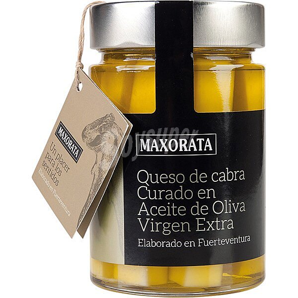 Queso de cabra curado en aceite de oliva virgen extra