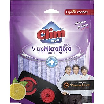 Bayeta especial vitrocerámica 100% microfibra