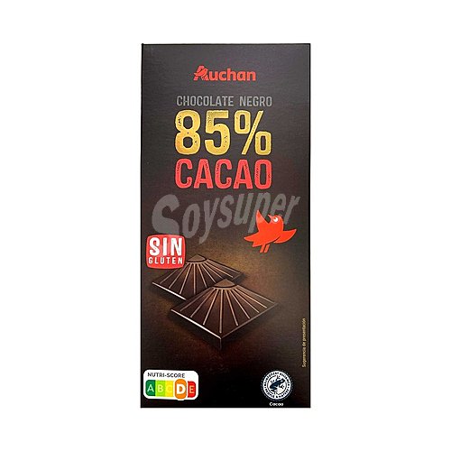 Producto alcampo Chocolate negro 85 % cacao producto alcampo