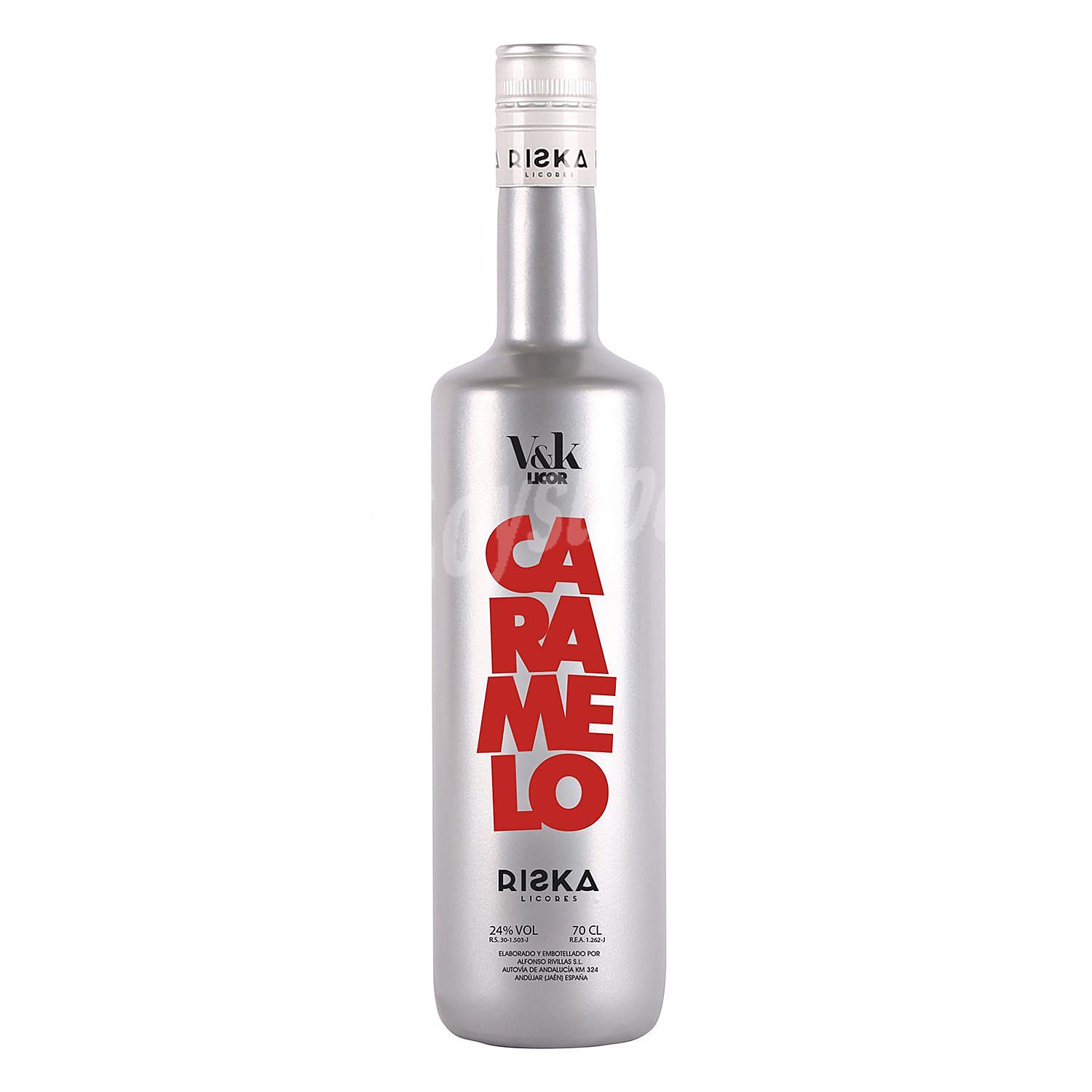 Vodka Riska sabor caramelo