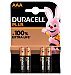 Pilas duracell aaa LR03 pp ml