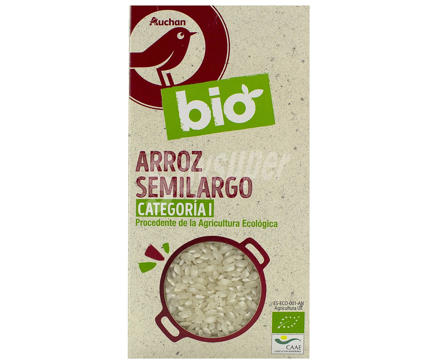 Alcampo ecológico Arroz semilargo alcampo ecológico