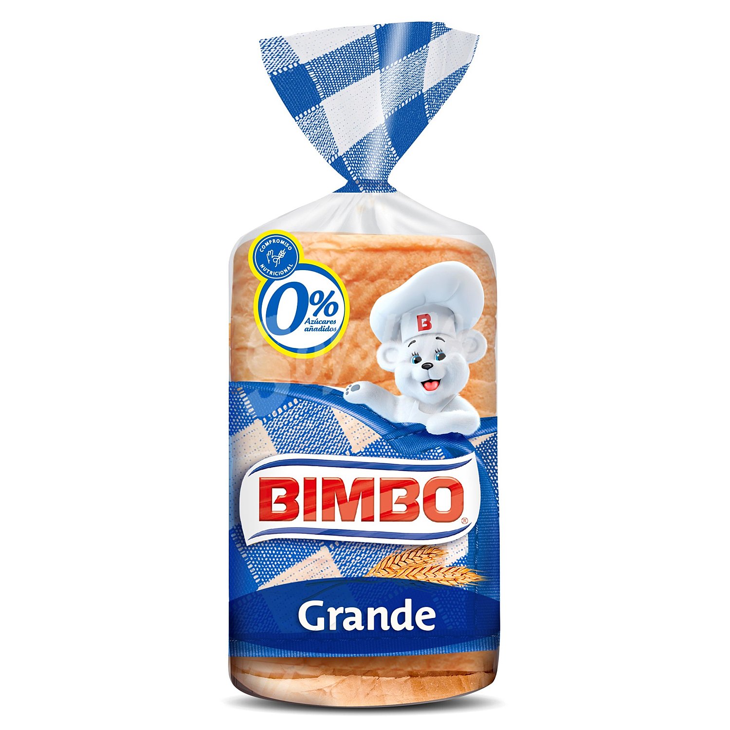 Pan de molde blanco gran