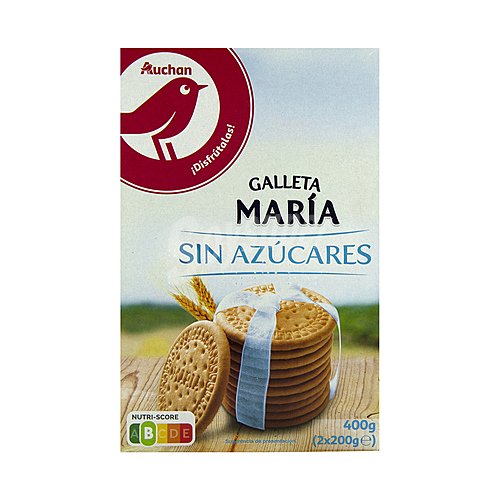 Producto alcampo Galletas María sin azúcares añadidos y con edulcorantes producto alcampo