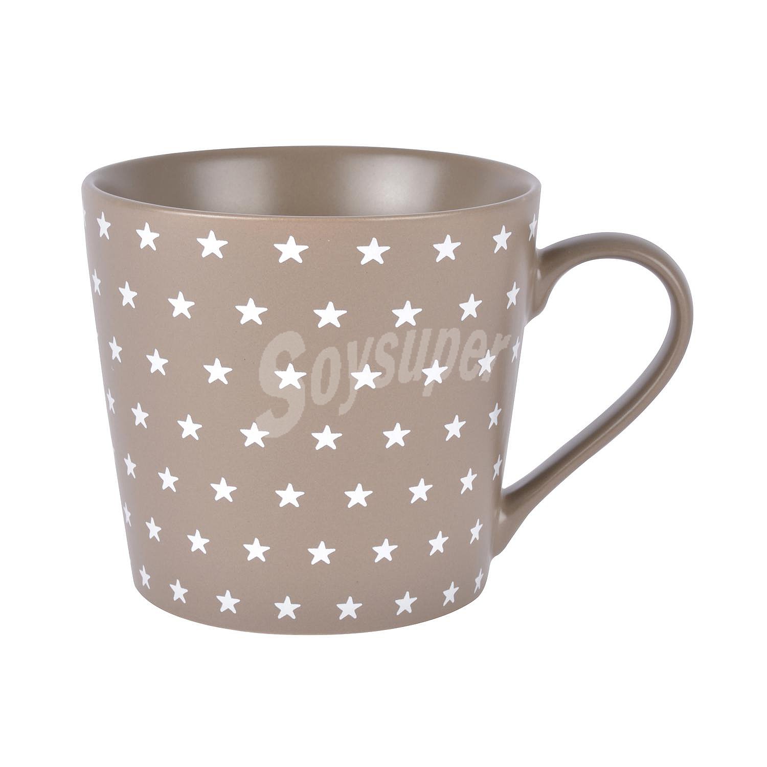 Mug Estrellas - Marrón