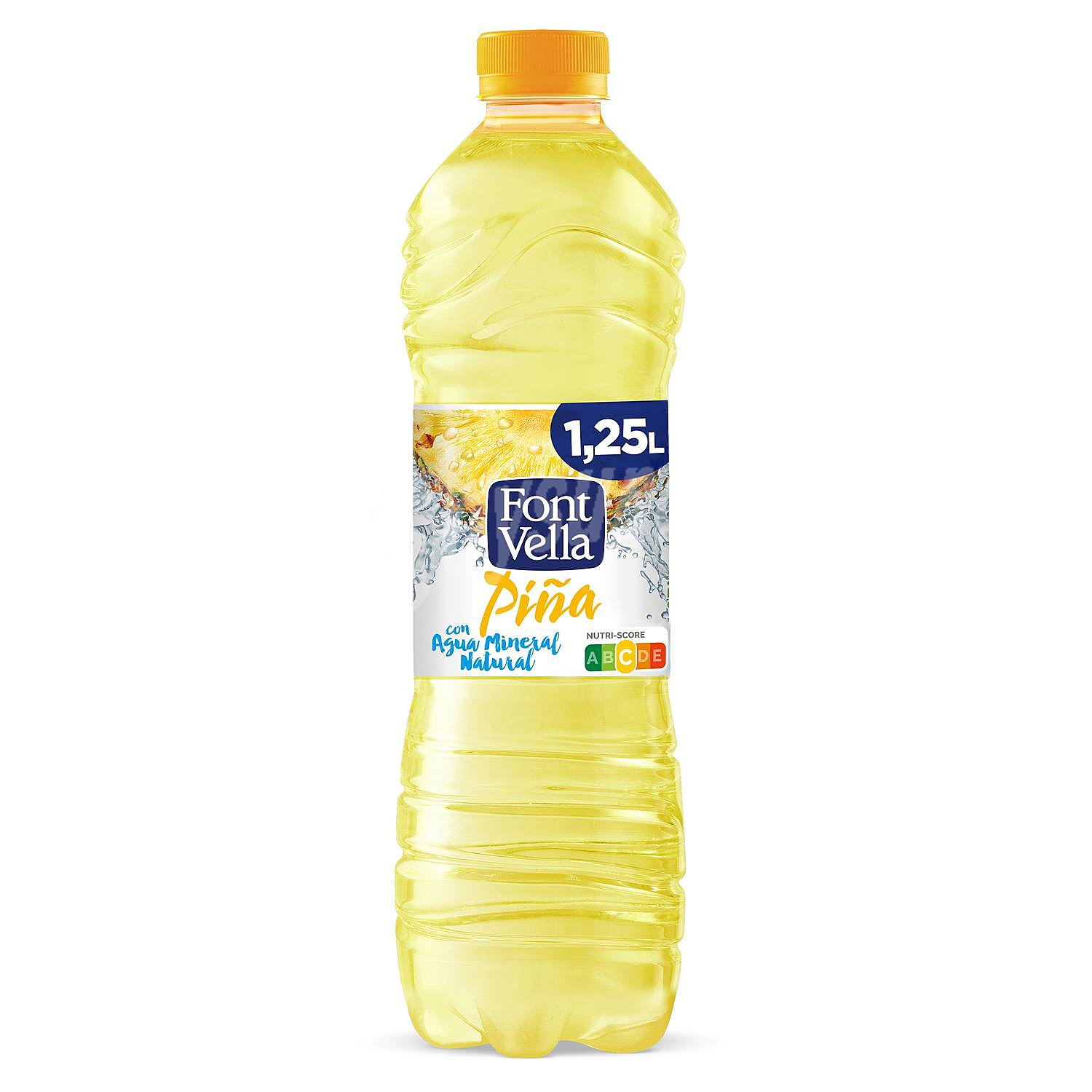 Agua mineral sabor piña