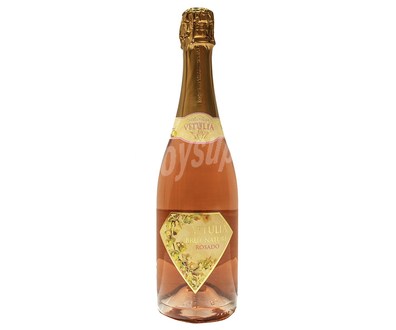 Vino rosado espumoso brut nature