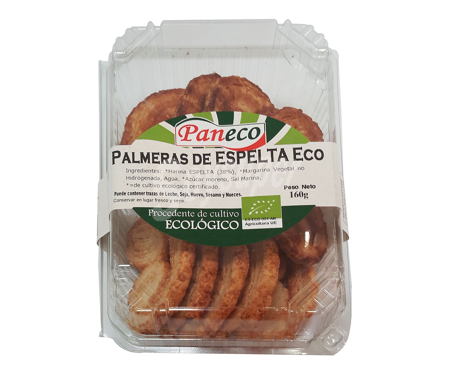 Paneco Palmeras de espelta ecológicas paneco