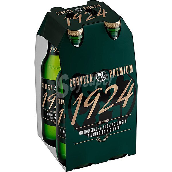 1924 cerveza rubia premium