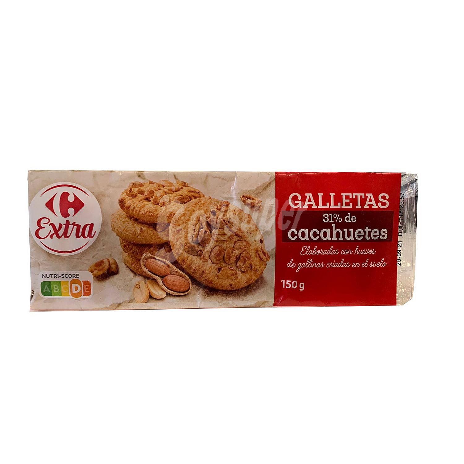 Galletas con cacahuete Extra