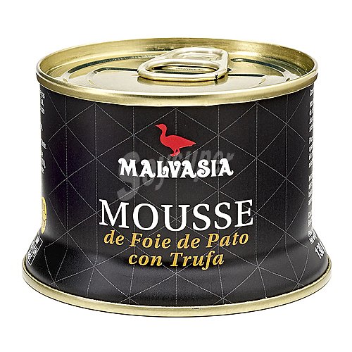 Malvasia Mousse de foie de pato con trufas malvasia