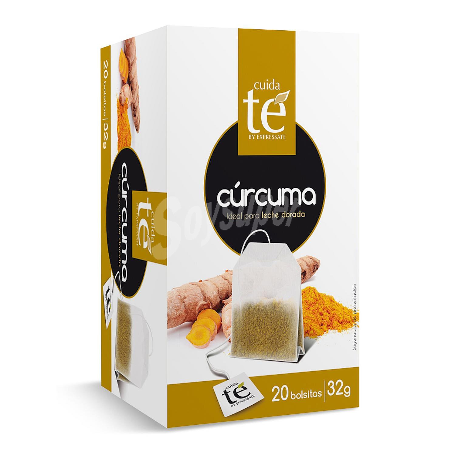 Infusión cúrcuma en bolsitas Cuida Té