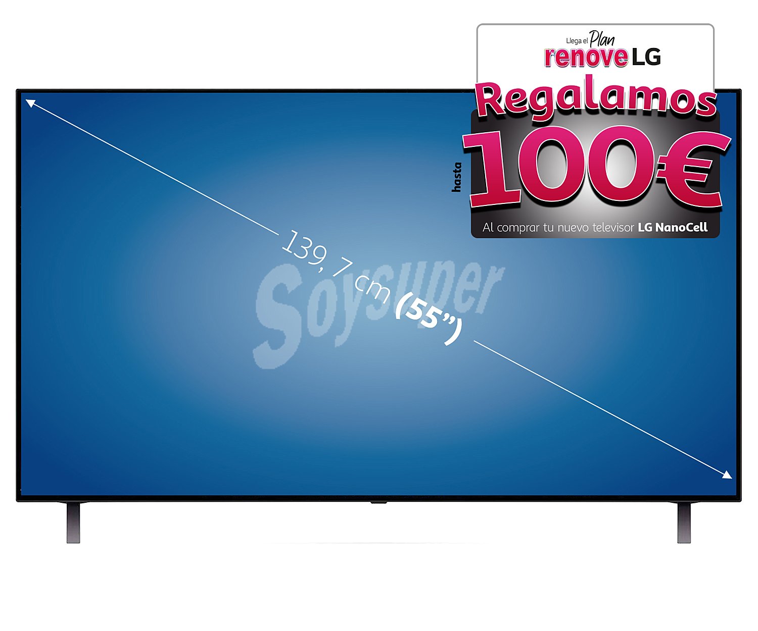 Televisión 139,1 cm (55") oled