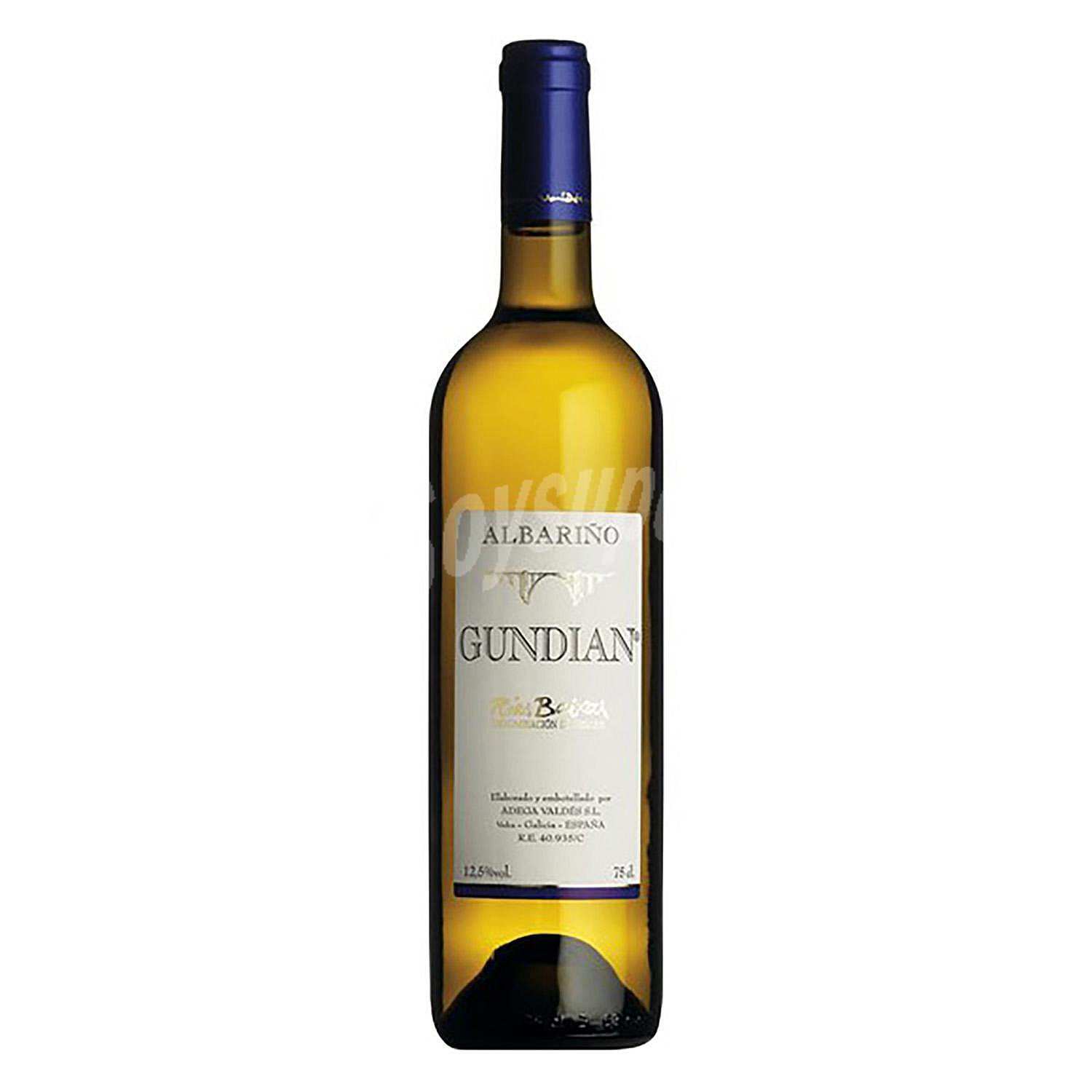 Vino D.O. Rías Baixas blanco albariño Gundian