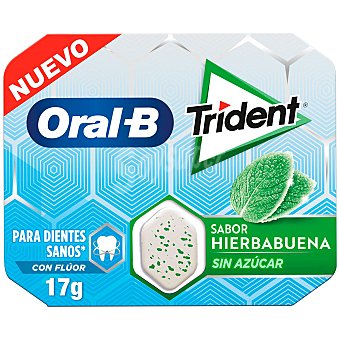 Oral b chicle grageas sabor hierbabuena