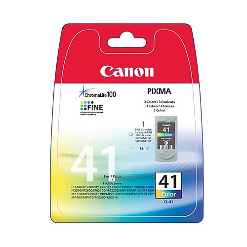 Cartucho de tinta canon CL-41 tricolor