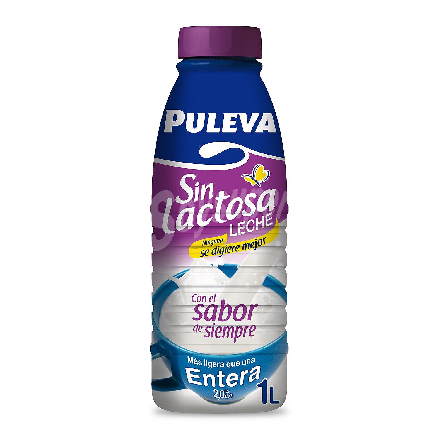 Leche entera sin lactosa