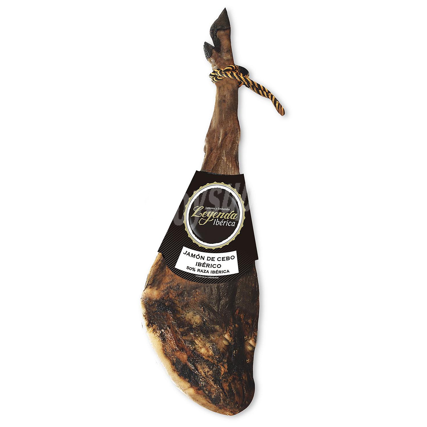 Jamón cebo ibérico 50% raza ibérica pieza