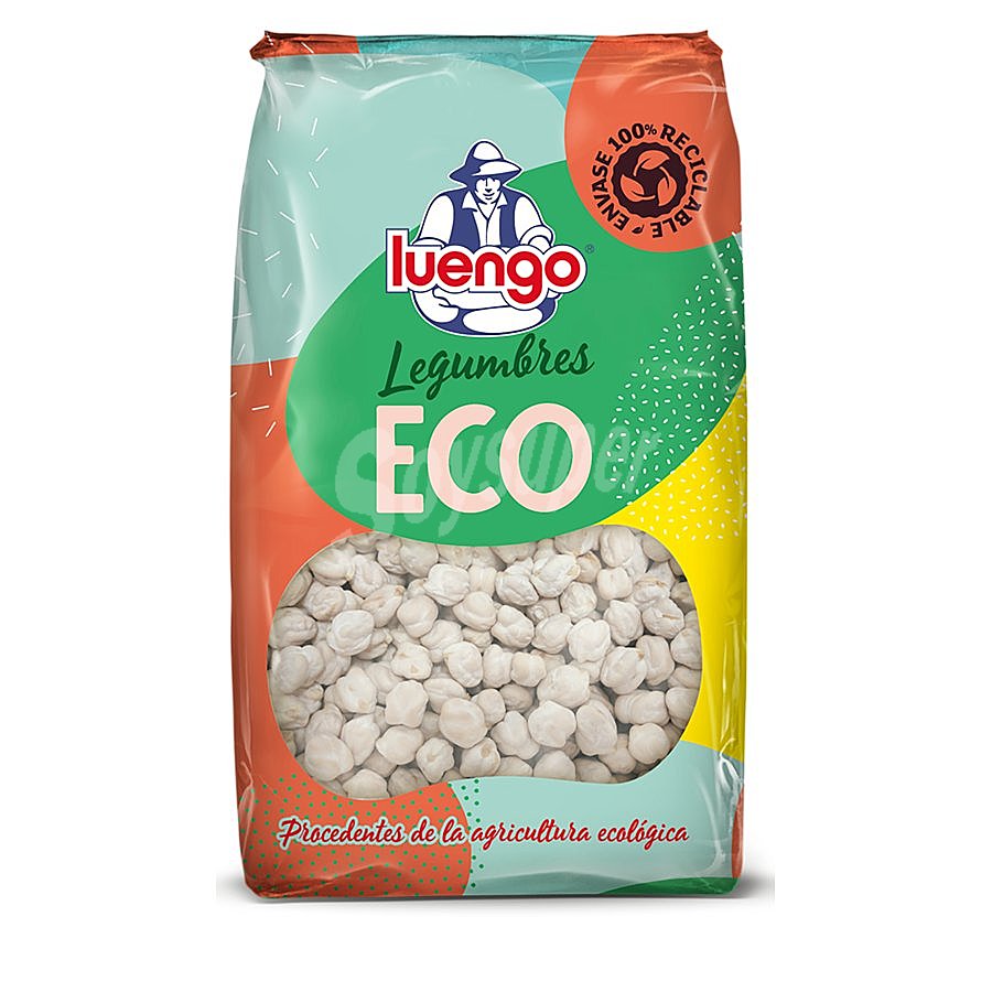 Garbanzo categoría extra ecológico Luengo